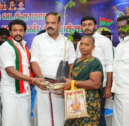 தேவேந்திரகுல மக்கள் இயக்கம் சார்பில் கோவில்பட்டியில் நலத்திட்ட உதவி