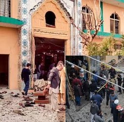 பாகிஸ்தான்: மத வழிபாட்டு தலத்தில் தற்கொலைப்படை தாக்குதல் - பலி எண்ணிக்கை 36 ஆக உயர்வு