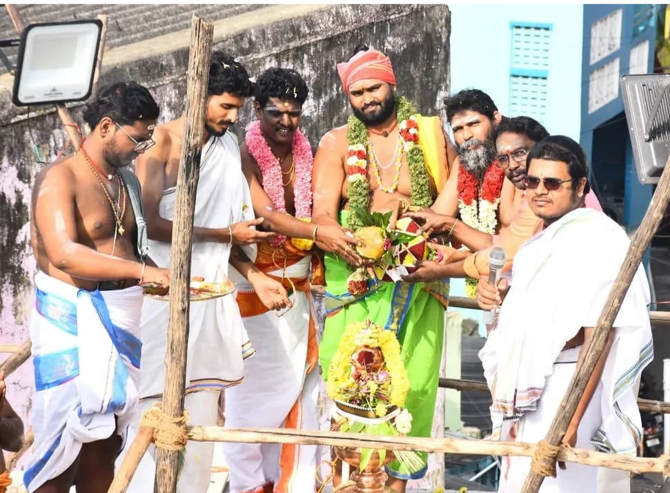 புதுவண்ணாரப்பேட்டை பர்மாநகர் வெற்றிவேல் முருகன் கோவில் கும்பாபிஷேகம்