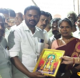 தெருமுனை பிரசார கூட்டத்தில் முன்னாள் அமைச்சர் ராஜலட்சுமி,செய்தி தொடர்பாளர் கல்யாணசுந்தரம்