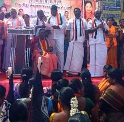 திமுக அரசை கண்டித்தும் பாஜக மகளிர் அணியினர் நேற்று ஆர்ப்பாட்டம்