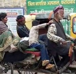 மருத்துவமனையில் உதவி மறுப்பு.. தள்ளுவண்டியில் 12.கி.மீ. கொண்டு செல்லப்பட்ட பெண் உடல்!