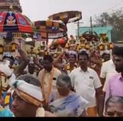 காசி நஞ்சேகவுண்டன்புதூர் மாரியம்மன் கோவில் திருக்குட நன்னீராட்டு விழா