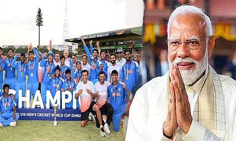இந்தியாவின் கிரிக்கெட் திறமை ஜொலிக்கிறது..” பிரதமர் மோடி வாழ்த்து