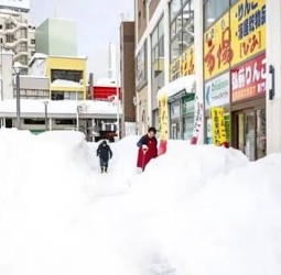 வரலாறு காணா பனிப்பொழிவு: ஜப்பானில் 35 பேர் உயிரிழப்பு