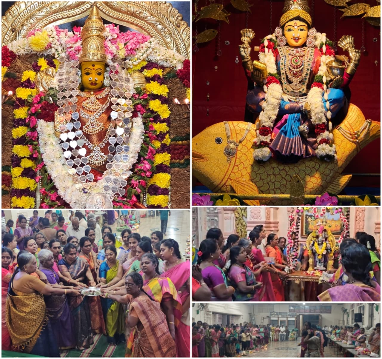 தை மாதம் 4-ஆம்  வெள்ளியை முன்னிட்டு ஸ்ரீ ஐஸ்வர்ய மகா கௌரி பூஜை,ஸ்ரீ லலிதாம்பிகை பூஜை, ஊஞ்சல் உற்சவம் சிறப்பு வழிபாடு......