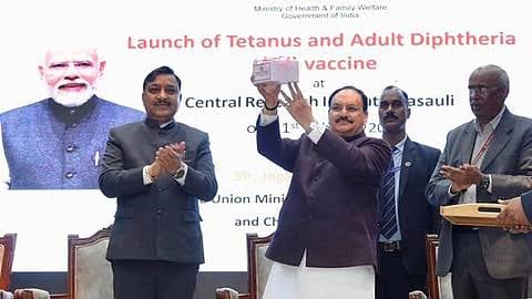 இந்தியாவிலேயே தயாரிக்கப்பட்ட Td தடுப்பூசி அறிமுகம்