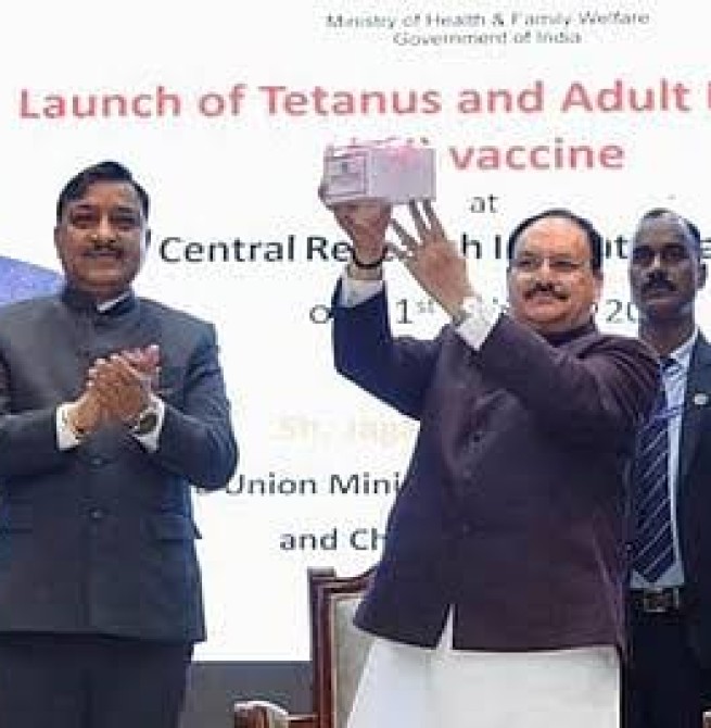 இந்தியாவிலேயே தயாரிக்கப்பட்ட Td தடுப்பூசி அறிமுகம்