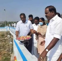 நாகாவதி அணையில் இருந்து 100 நாட்களுக்கு பாசன நீர் திறப்பு
