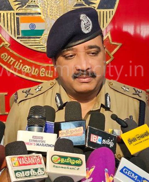 கோவையில் பெண்களுக்கான  இரவு நேர மாரத்தான் போட்டி