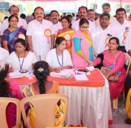 கவுண்டம்பாளையத்தில் நடந்த நலம் காக்கும் ஸ்டாலின் மருத்துவ முகாம்