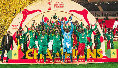 பெனால்டி வாய்ப்பு சர்ச்சையுடன் ஆப்பிரிக்கா கோப்பையை வென்றது செனகல் அணி