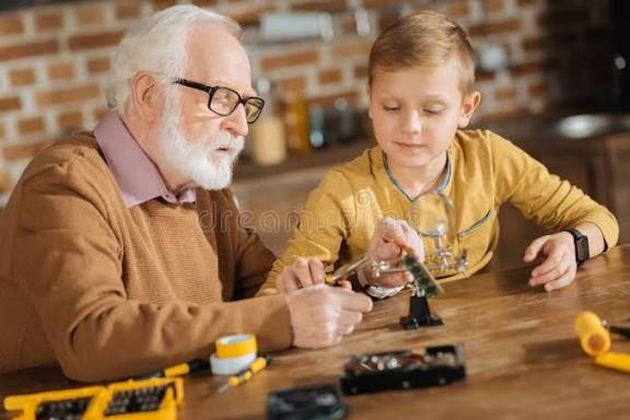 ஸ்மார்ட் பேரனும் ஸ்மார்டர் தாத்தாவும்