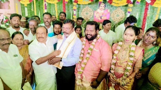 தமிழக அமைச்சர் சி.வெ.கணேசன் இல்ல நிகழ்ச்சி