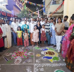 திரு.வி.க நகர், ஏகாங்கிபுரம் பகுதியில் நடந்த திராவிட பொங்கல் திருவிழா