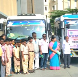 ஜவ்வாதுமலையில் பள்ளி மாணவர்களுக்கான இயற்கை முகாம்