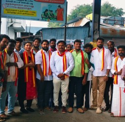 தவெகவிற்கு விசில் சின்னம் விஜய்க்கு முதல் வெற்றி பெண்ணாடத்தில் கட்சி நிர்வாகிகள் வெடி வேடித்துஉச்சாக கொண்டாட்டம்