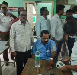 விழுப்புரம் மண்டல அரசு போக்குவரத்துக் கழக தலைமை அலுவலகத்தில் மருத்துவ முகாம்