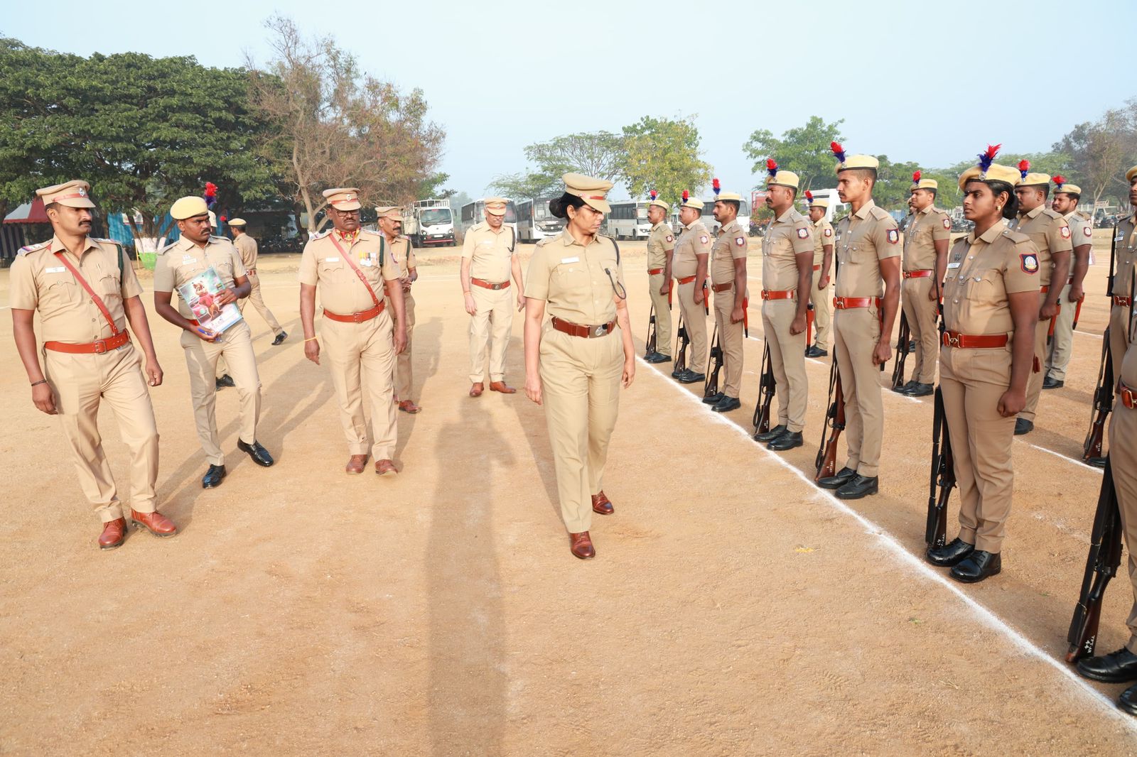 ஆயுதப்படை காவலர்களின் வருடாந்திர காவலர் சீருடை மற்றும் திறனாய்வு கவாத்து பயிற்சி
