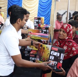 சேப்பாக்கம் பகுதி, உசேன் நகர் பூங்கா பகுதியில் 700 பொதுமக்களுக்கு நலத்திட்ட உதவி