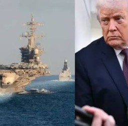 மத்திய கிழக்கில் பதற்றம்: ஈரானை நோக்கி செல்லும் மிகப்பெரிய அமெரிக்க கடற்படை