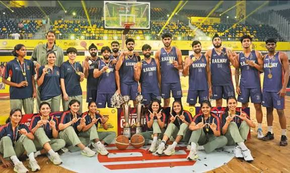 தேசிய சீனியர் கூடைப்பந்து இறுதிப் போட்டி: தமிழக அணியை வீழ்த்தி இந்தியன் ரெயில்வே ‘சாம்பியன்’