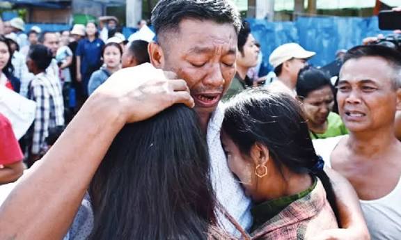 சுதந்திர தினத்தை முன்னிட்டு மியான்மரில் 6,134 கைதிகள் விடுதலை