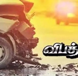 ஆன்மிக சுற்றுலா: வேன் மீது லாரி மோதி 4 பேர் பலி