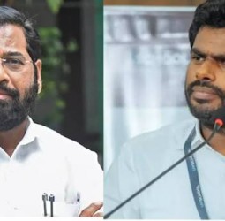 அண்ணாமலை பேசியது சரியல்ல; ஏக்நாத் ஷிண்டே எதிர்ப்பு