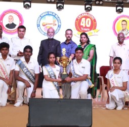 இந்து கல்வி நிலைய மெட்ரிக் மேல்நிலைப்பள்ளி 40-ம் ஆண்டு விழா போட்டி