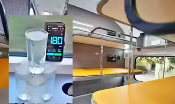 மணிக்கு 180 கி.மீ., வேகம்: வந்தே பாரத் ஸ்லீப்பர் ரெயில் சோதனை ஓட்டம் வெற்றி