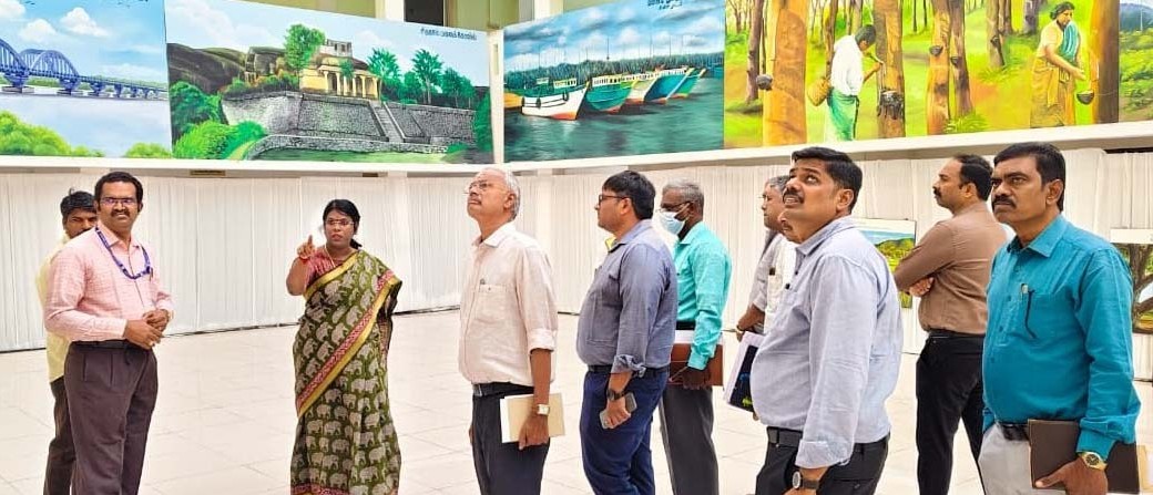 திருக்குறள் மாணவர் மாநாடு முன்னேற்பாடு பணிகளை கலெக்டர் அழகுமீனா நேரில் ஆய்வு