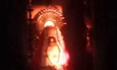 தமிழ்நாட்டில் உள்ள சிவாலயங்களில் சூரிய ஒளி நேராக கருவறையிலுள்ள சிவபெருமானுடைய திருமேனி மீது விழும் அதிசய நிகழ்வினை மாதவாரியாக தலங்களின் பட்டியல் வருமாறு :-*