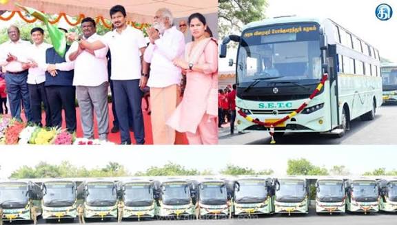 ரூ.38 கோடியில் இந்தியாவிலேயே முதல் முறையாக ஏர்சஸ்பென்ஷன் வசதியுடன் 61 அதிநவீன புதிய பேருந்துகள்: