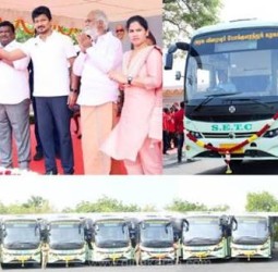 ரூ.38 கோடியில் இந்தியாவிலேயே முதல் முறையாக ஏர்சஸ்பென்ஷன் வசதியுடன் 61 அதிநவீன புதிய பேருந்துகள்: