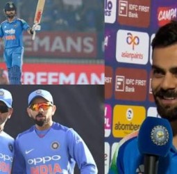 தோனியை போல கோலியை கொண்டாடும் ரசிகர்கள்