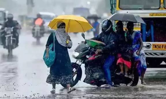 கடலோர மாவட்டங்களில்இன்று முதல் மழைக்கு வாய்ப்பு