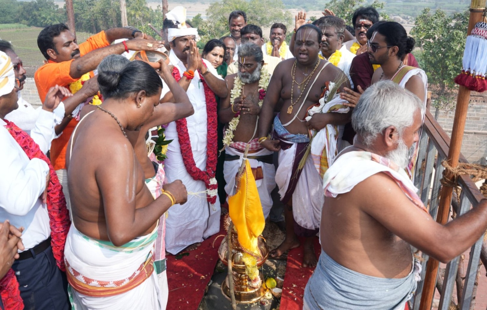ஸ்ரீ ரங்கநாத சுவாமி திருக்கோயிலில் நேற்று கும்பாபிஷேக விழா
