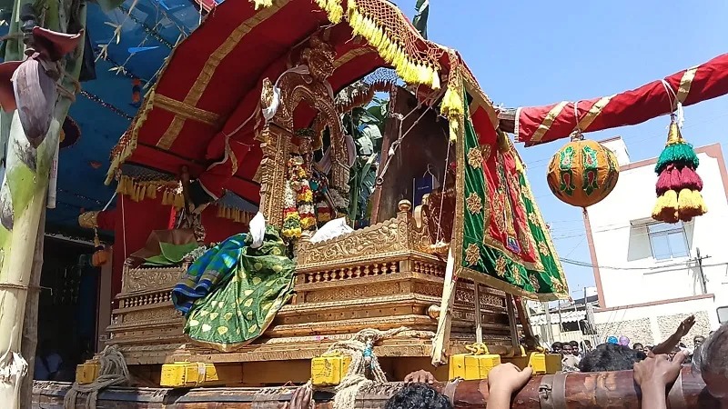 மதுரை மீனாட்சி அம்மன் கோவிலின் தெப்ப திருவிழா