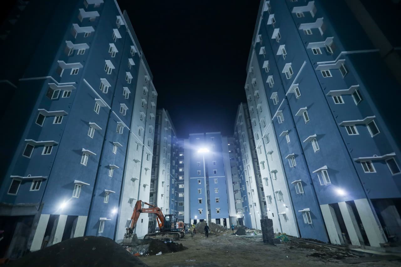 சிஎம்டிஏ சார்பில் கட்டப்பட்டு 776 புதிய அடுக்குமாடி குடியிருப்புகள்