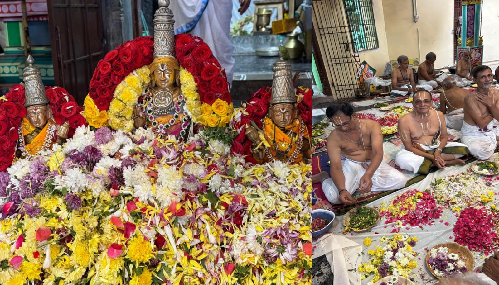 *சோகத்தூர் ஸ்ரீ யோக நரசிம்மர் கோவிலில் லட்சார்ச்சனை வைபவம்*