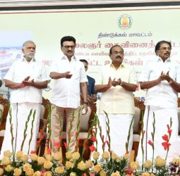 174 கோடியே 20 லட்சம் ரூபாய் மதிப்பீட்டிலான 212 புதிய திட்டப் பணிகளுக்கு அடிக்கல்