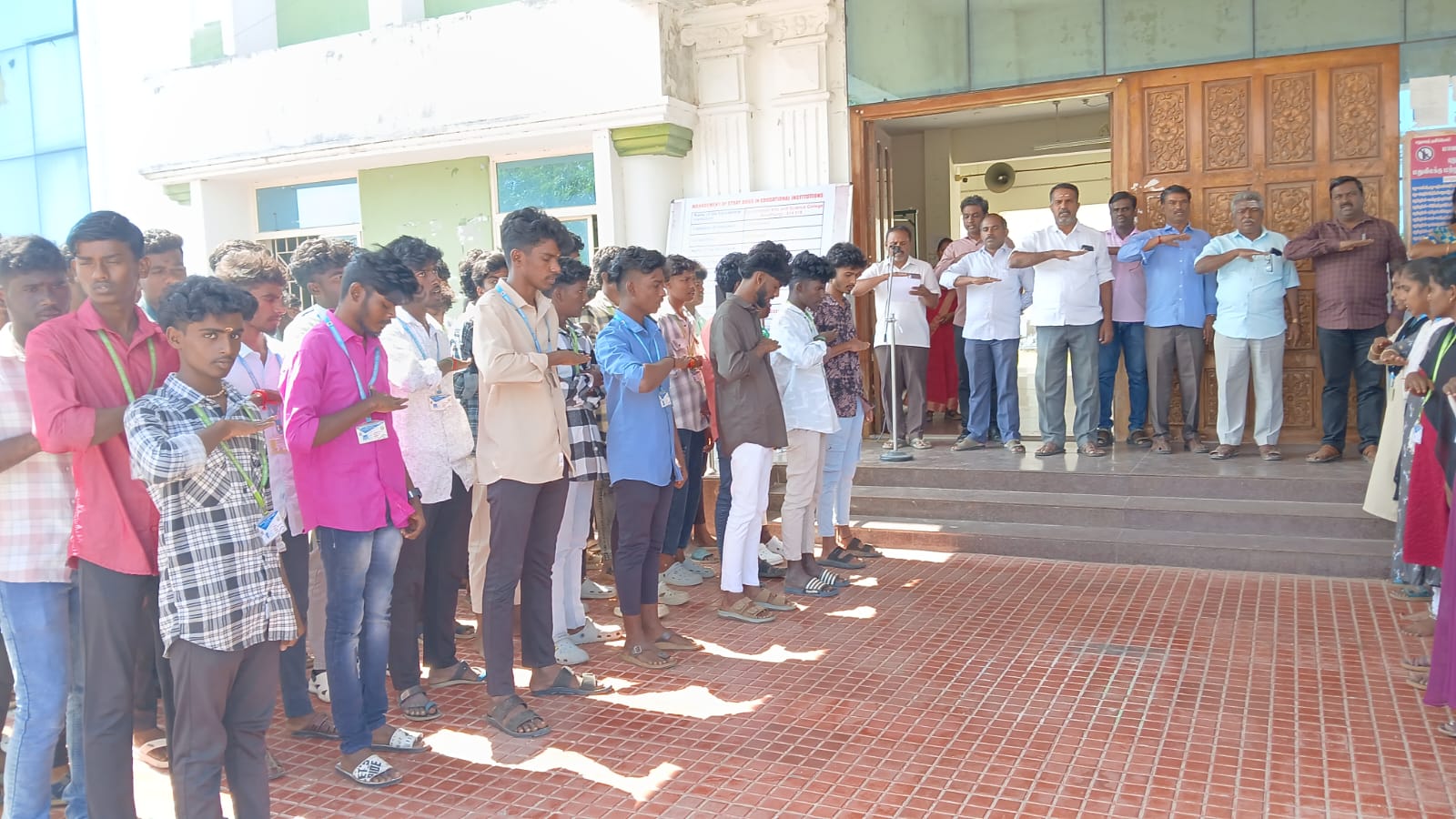 வாக்காளர் உறுதி ஏற்பு நிகழ்ச்சி