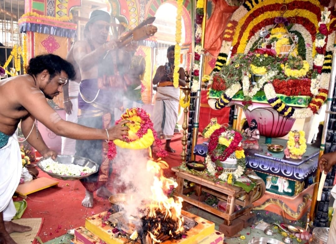 பழனி திருஆவினன்குடி கோயிலில் கும்பாபிஷேக மண்டல பூஜை நிறைவு