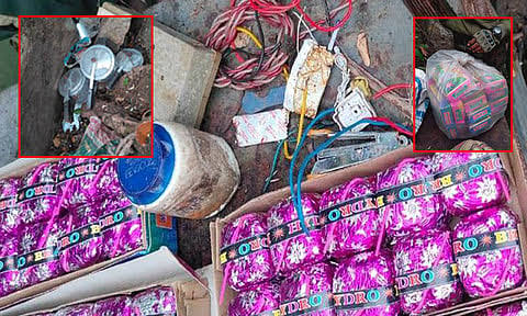 சத்தீஷ்கார்: 9 சக்தி வாய்ந்த வெடிகுண்டுகள் பறிமுதல்; பெரிய சதி திட்டம் முறியடிப்பு