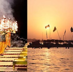 மாலை சாயும் நொடியில்… பக்தர்களை பரவசத்தில் ஆழ்த்தும் வாரணாசியின் கங்கா ஆரத்தி!