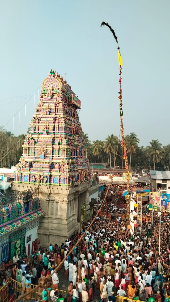 ஆனைமலை மாசாணியம்மன் கோயிலில் நேற்று குண்டம் திருவிழா