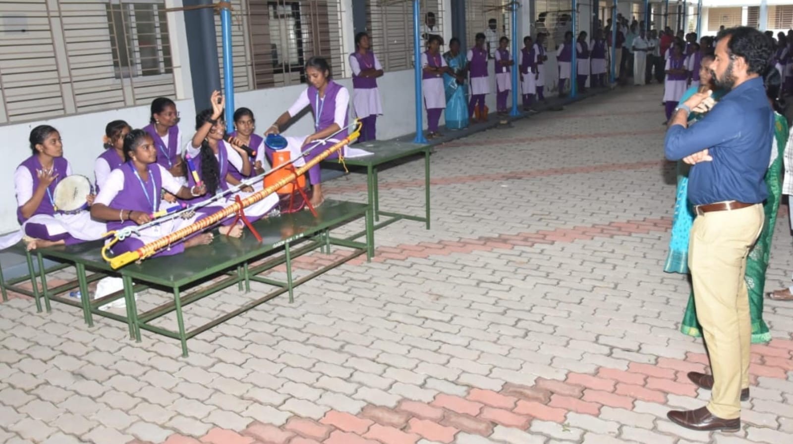 வாக்காளர் எழுத்தறிவு குழு மற்றும் தேசிய நலத்திட்டம் சார்பில் வாக்காளர் விழிப்புணர்வு நிகழ்ச்சி