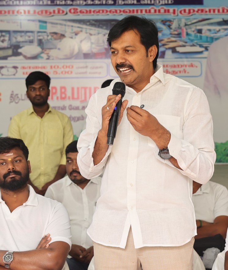 வேடசந்தூர் சட்டமன்ற தொகுதியில் மகளிர் வேலை வாய்ப்பு முகாமை