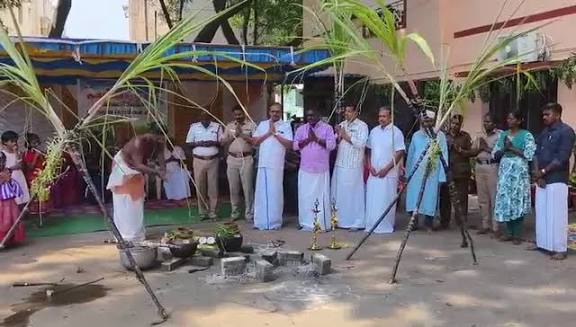 கலையனூர் கிராமத்தில் சமத்துவ பொங்கல்